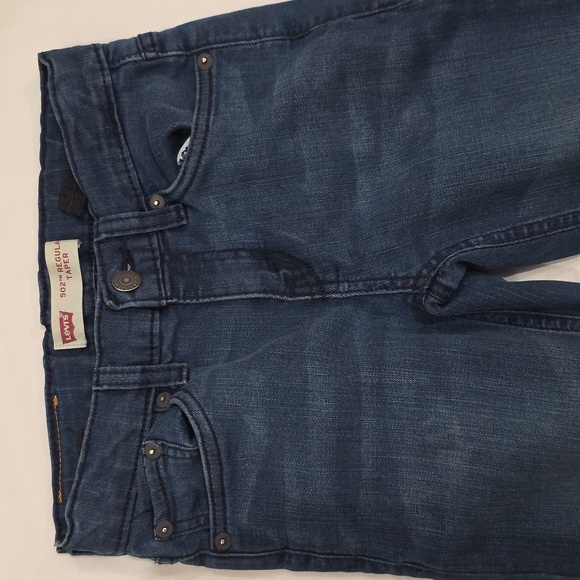 Boys Levi's 502 Regular Taper Jeans Size 8 - Picture 2 of 6
